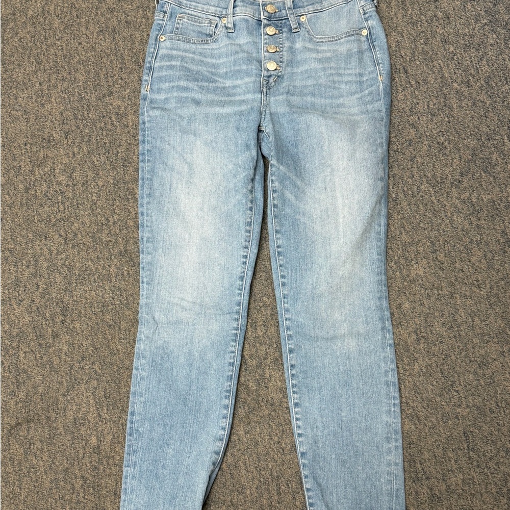 Madewell Light Blue Ankle Jeans